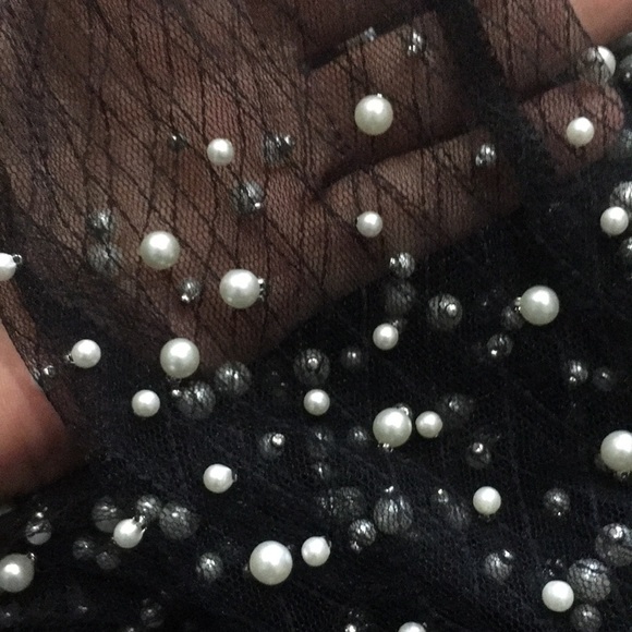 Hot & Delicious Sheer Mesh Pearl Pants - Perfect for Any Event! - Picture 9 of 11